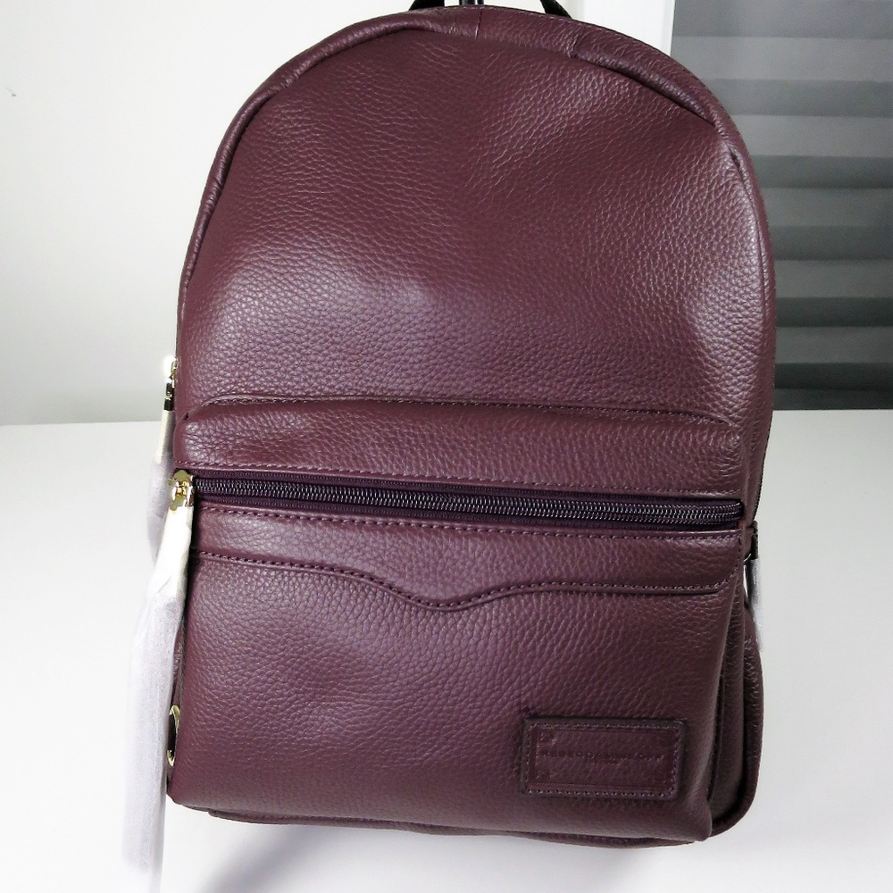 Rebecca Minkoff Medium Zip Leather Backpack NWT